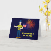 Lustige am 4. Juli Karte (Gelbe Blume)