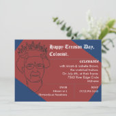 Lustige am 4. Juli Party Einladung (Stehend Vorderseite)