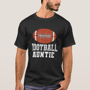 Lustige American Football Tante Retro Sport Fußbal T-Shirt