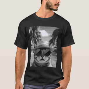 Lustige Amerikanische Kurzhaar Katze Selfie Katze T-Shirt