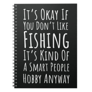 Lustige Angel-Gag-Geschenke Angler Humor Meme Notizblock