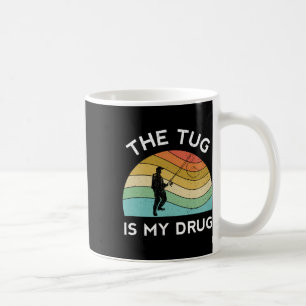 Lustige Angel-Männer Der Ruck Ist Meine Droge Frau Kaffeetasse