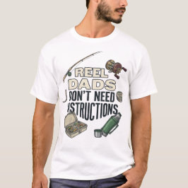 Lustige Angel-Väter brauchen keine Anweisungen T-Shirt