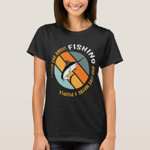 Lustige Angelfreunde - Mir geht es nur ums Angeln  T-Shirt