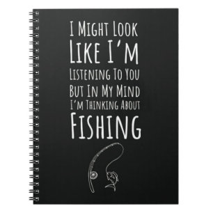 Lustige Angelgeschenke Humorvoller Angler Hobby Sp Notizblock