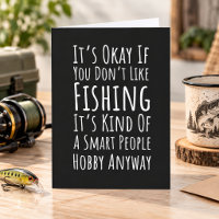 Lustige Angelkarten Angler Humor Angeln