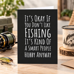 Lustige Angelkarten Angler Humor Angeln Karte