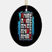 lustige Animateure Zitat cosplay otaku weeb kawaii Keramik Ornament (Rechts)