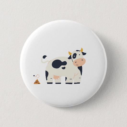 lustige animierte Knöpfe Button (Vorderseite)