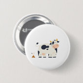 lustige animierte Knöpfe Button (Vorne & Hinten)