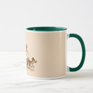 Lustige anthropomorphe Katzen durch Louis Wain Tasse