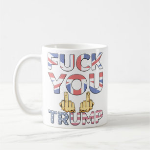 Lustige Anti-Trump-Polit-Satire-Design Fett Pr Kaffeetasse