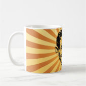 Lustige antike Rauchpfeife Kaffeetasse (Links)