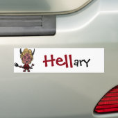 Lustige Antipolitische Kunst Hillary Clintons Autoaufkleber (Auf Auto)