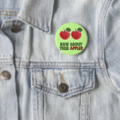 Lustige Apfel-T - Shirts und Geschenke für sie Button (Beispiel)