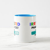 Lustige Apotheker-Laden-T - Shirts Zweifarbige Tasse (Mittel)