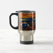 Lustige Apotheker-Tasse "der Schrei" Van Gogh Reisebecher (Links)