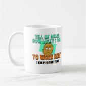 Lustige Arbeits-T - Shirt-Geschenke Kaffeetasse (Links)