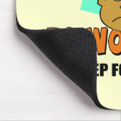 Lustige Arbeits-T - Shirt-Geschenke Mousepad (Ecke)