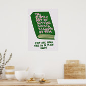 Lustige Art, Parties zu beenden Poster (Küche)