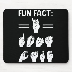 Lustige Asl Amerikanische Gebärdensprache Lustige  Mousepad