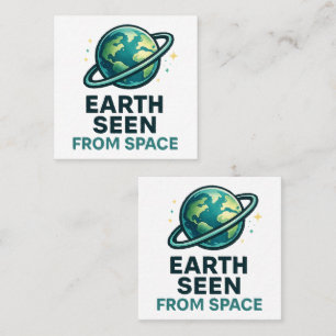 Lustige Astronaut Planeten Treuekarte