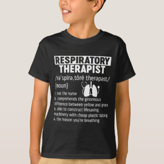 Lustige Atemweg-Thvibespist-Definition Pulmonal T-Shirt