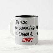 Lustige Atmungstherapeutgeschenke Zweifarbige Tasse (Vorderseite Links)