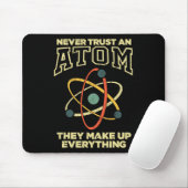 Lustige Atom-Kunst Männer Frauen Stem Molekül Chem Mousepad (Mit Mouse)