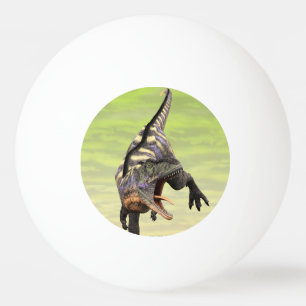 Lustige Aucasaurus-Brüllende Prähistorische Dino-K Tischtennisball