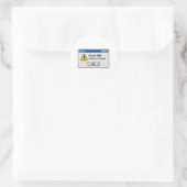 Lustige Aufkleber (Tasche)