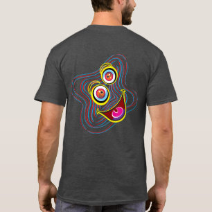 Lustige Augen optische Täuschung T-Shirt
