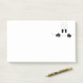 Lustige Augen Post-it® Notizen (Auf Schreibtisch)