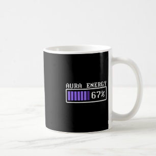 Lustige Aura-Energie bei 67 Six Seven Genz Meme-Sl Kaffeetasse