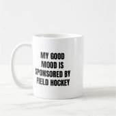 Lustige Aussage Meine gute Laune wird gesponsert v Kaffeetasse (Links)