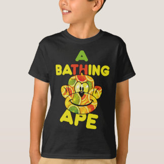 lustige Authentique Violet A Bathing Ape vintage T-Shirt