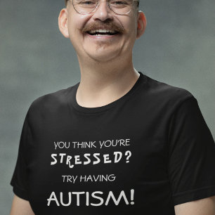 Lustige Autismus-Bekanntmachung   ASD T-Shirt