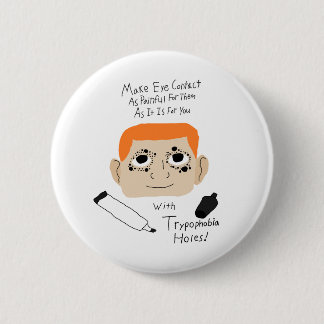 Lustige autistische Tipps zum Vermeiden von Augenk Button