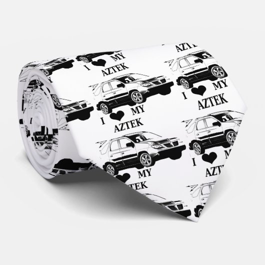 Lustige Auto-Krawatte Pontiacs Aztek Krawatte (Gerollt)