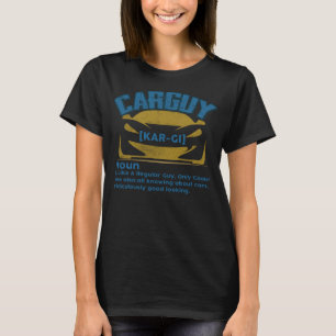 Lustige Auto-Typ T-Shirt Geschenk Auto-Typ Definit