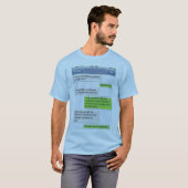 LUSTIGE AUTOCORRECT TEXTE T-Shirt (Vorne ganz)