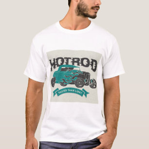 Lustige Autos Racing Stoßstange Vintage Retro Meme T-Shirt