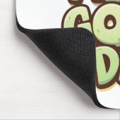 Lustige Avocado-Mauspad – Avo Good Day Design Mousepad (Ecke)