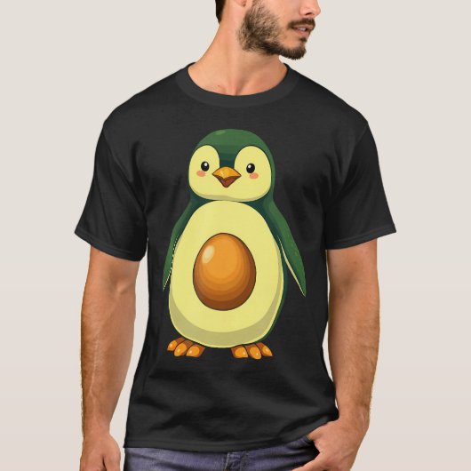 Lustige Avocado T-Shirt (Vorderseite)