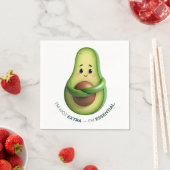 Lustige Avocado-Tasche – Ich bin nicht übertrieben Serviette (Beispiel)