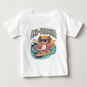 Lustige Axo-Palooza 90er Alternative Konzert Parod Baby T-shirt