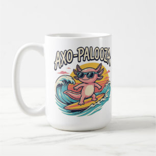 Lustige Axo-Palooza 90er Alternative Konzert Parod Kaffeetasse