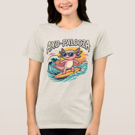 Lustige Axo-Palooza 90er Alternative Konzert Parod Tri-Blend Shirt