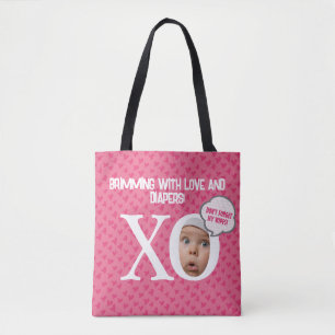 Lustige Baby-Mädchen-Foto-Tasche: Individuelle Tra Tasche