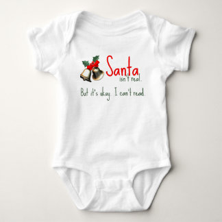 Lustige Baby-Sankt-Ausstattung Baby Strampler